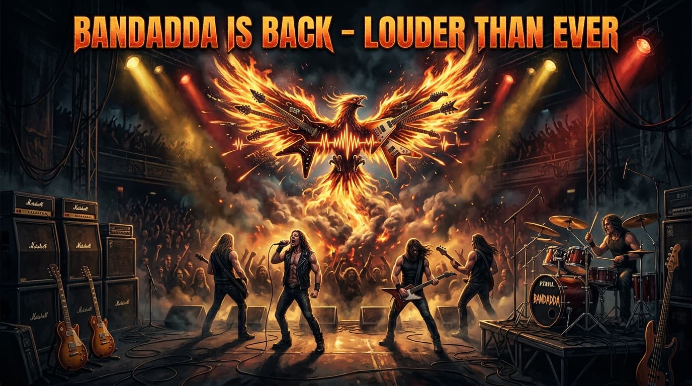Risen From The Ashes: Bandadda Is Back, Louder & Bolder Than Ever!