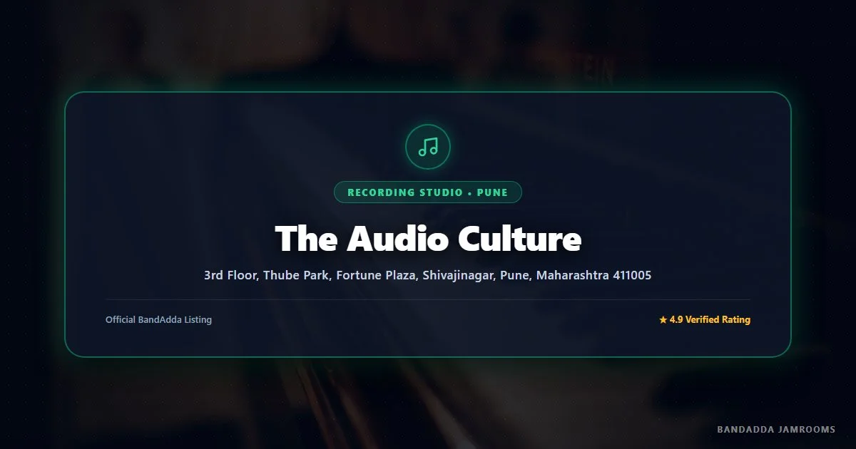 The Audio Culture