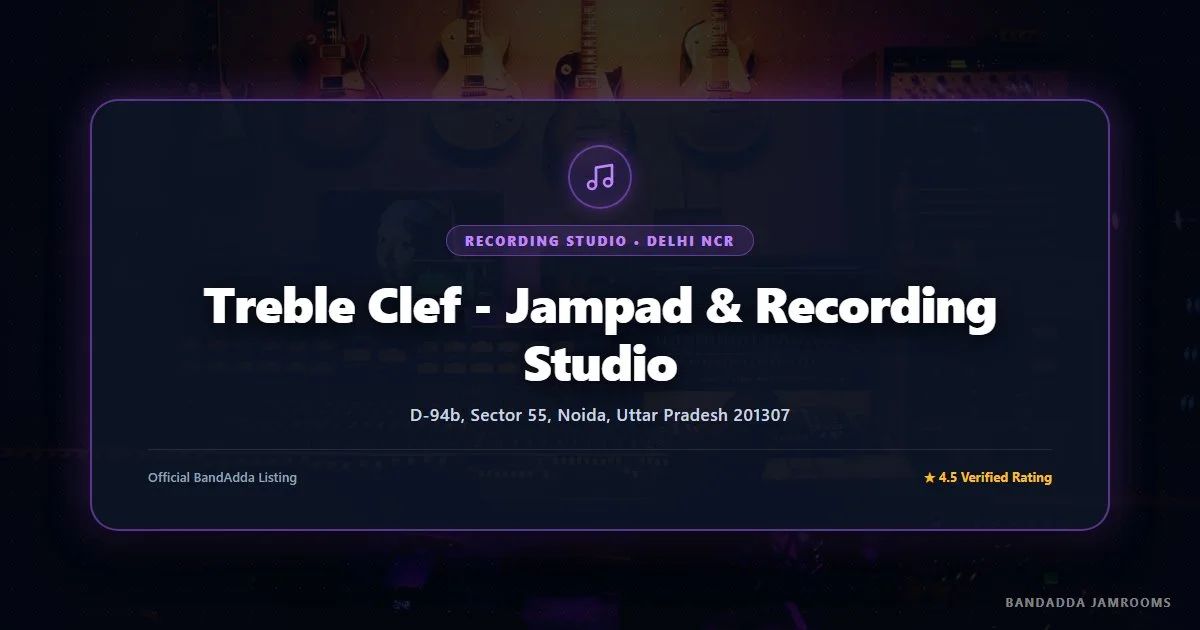 Treble Clef - Jampad & Recording Studio