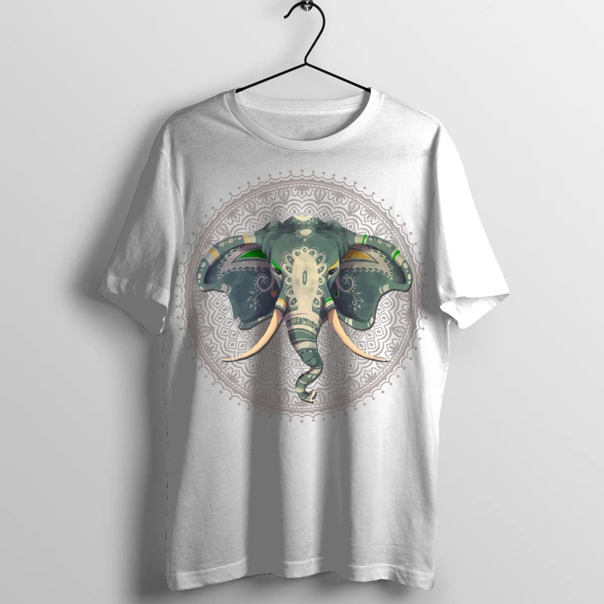 Tribal Totem Native Animal Tattoo Graphic T-Shirt - Front Mockup