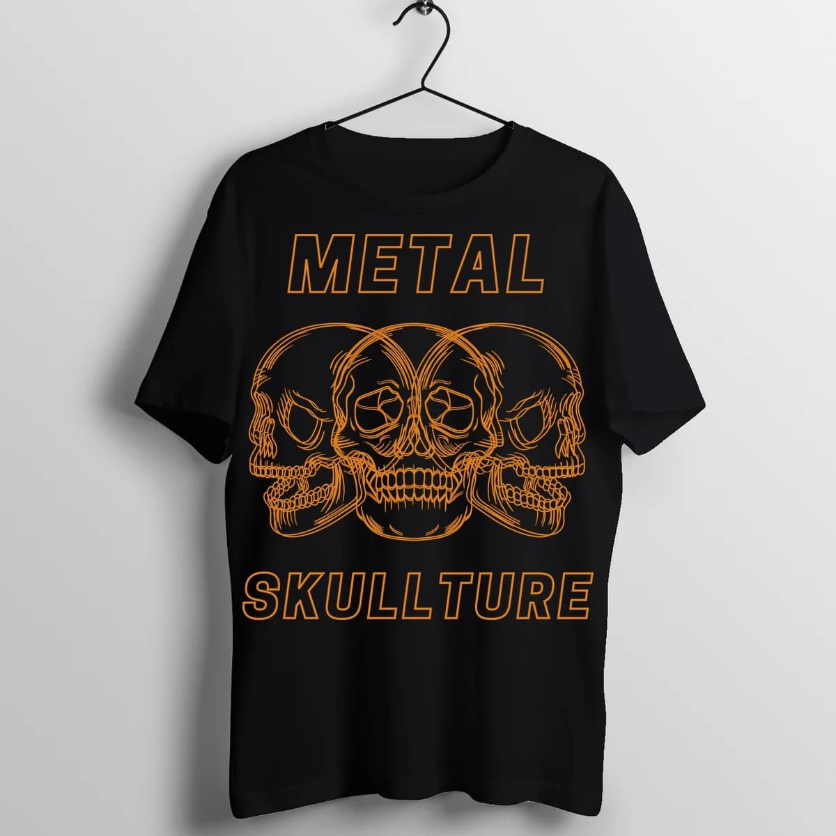 Metal Skulture - Front Mockup